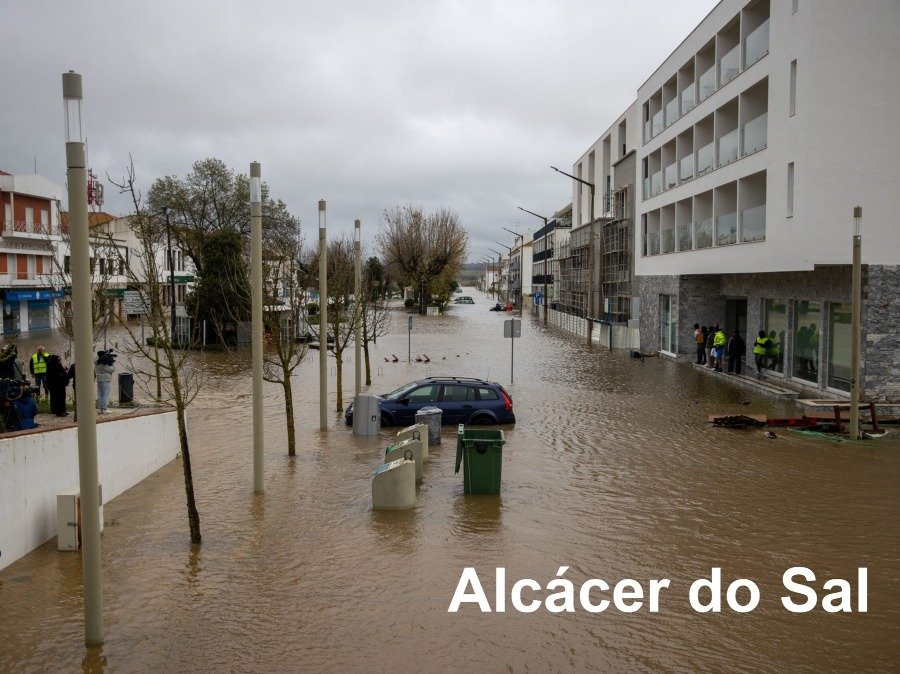 Ajuda solidária a Alcácer do Sal